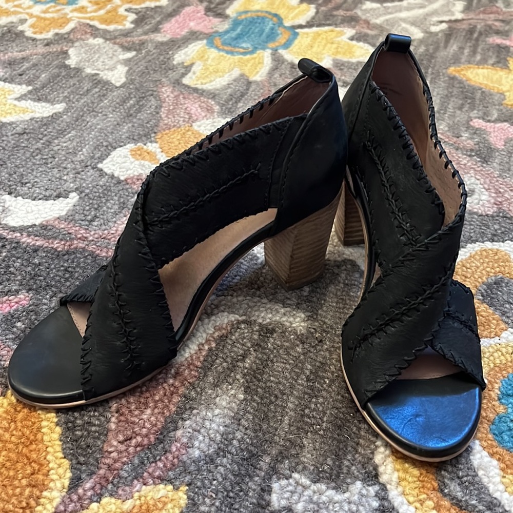 Seychelle’s Party Up Braided Leather Sandal